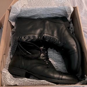 Steven Madden Troopa Combat Boot; gently used.
